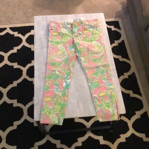 Lilly Pulitzer worth skinny mini zip